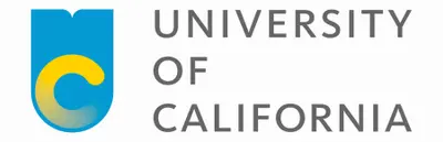 University of California logo with blue and yellow emblem beside the words "University of California"