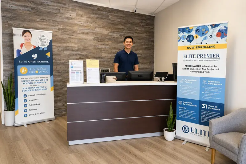 Elite Prep Learning Hub Rowland Heights Front Desk