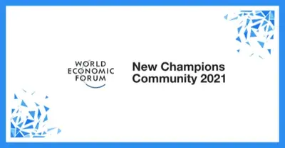 World Economic Forum New Champions Community badge