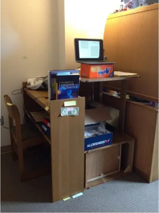 Created a standing desk